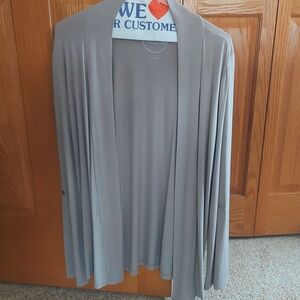 INC International Concepts ~ Taupe ~ Rayon Blend Cardigan ~ Size Small